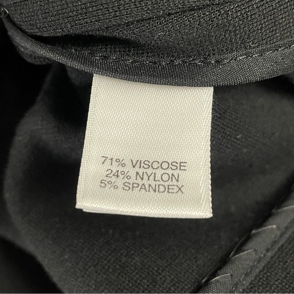 St John black blazer with white stitching size 12 - Picture 9 of 9